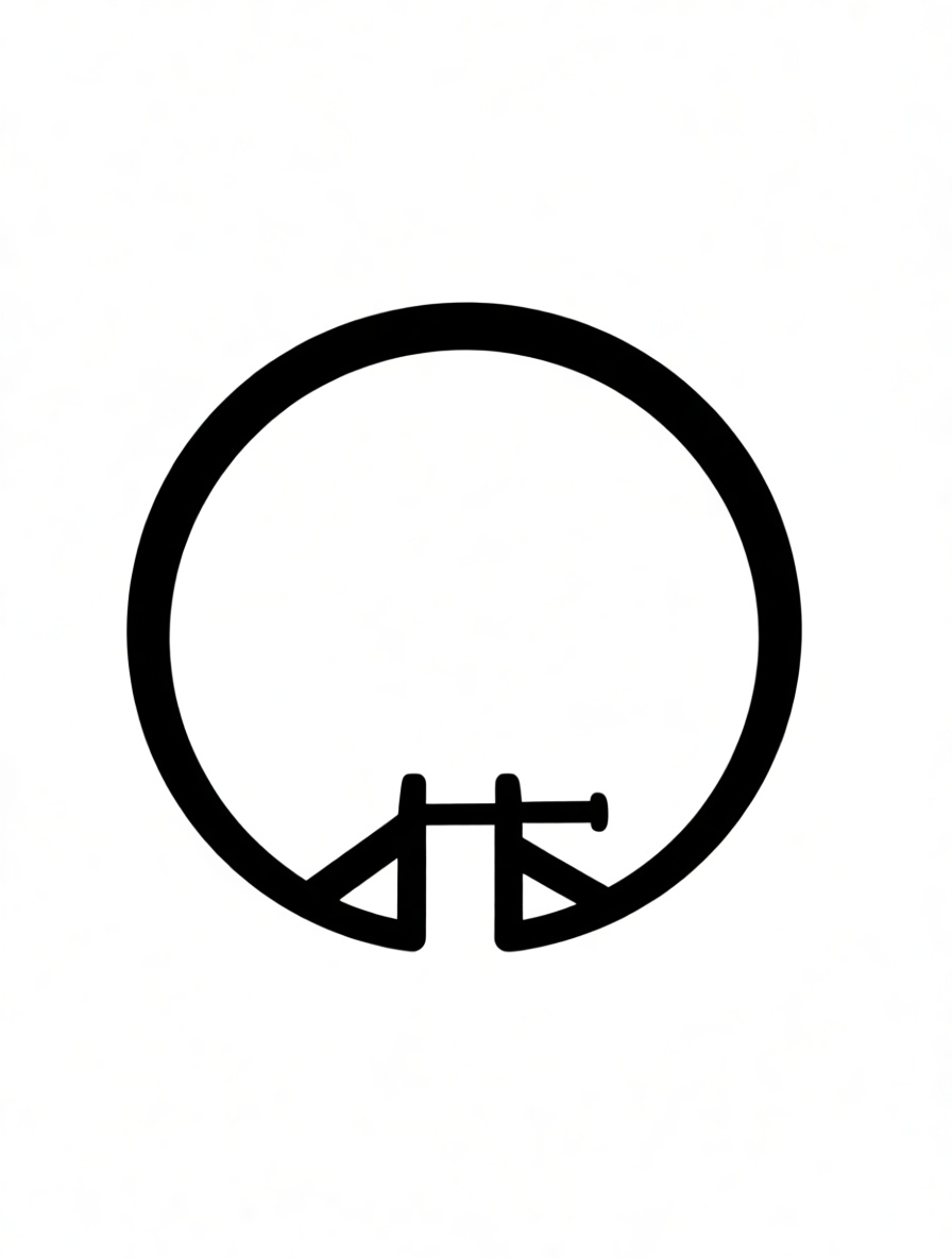Japanese Torii Gate Symbol free 3D printable STL