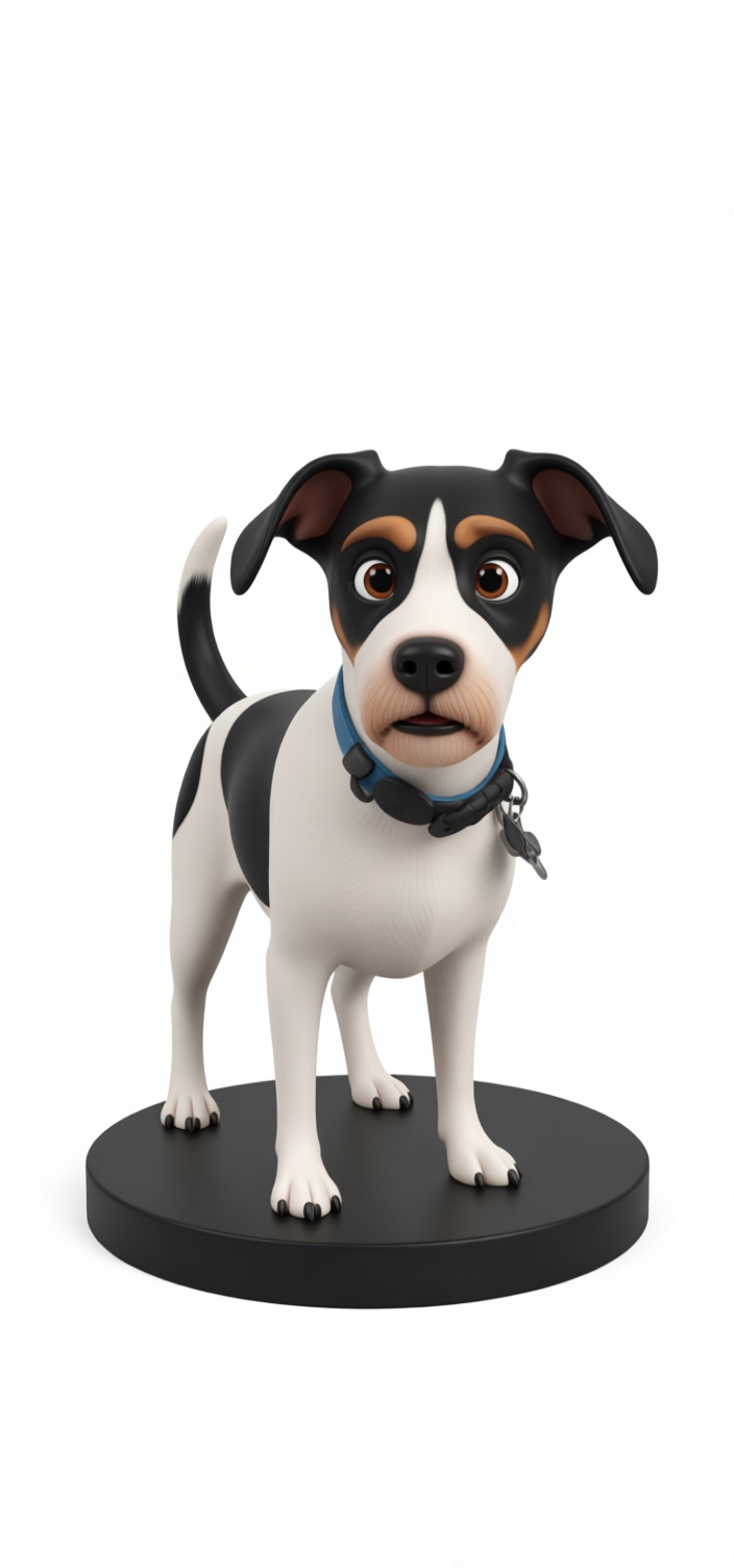 Jack Russell Terrier Figurine free 3D printable STL
