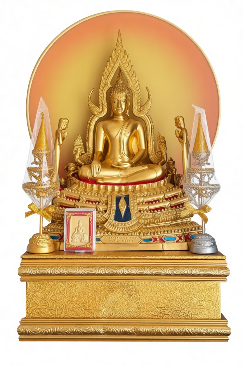 Golden Buddha Statue free 3D printable STL