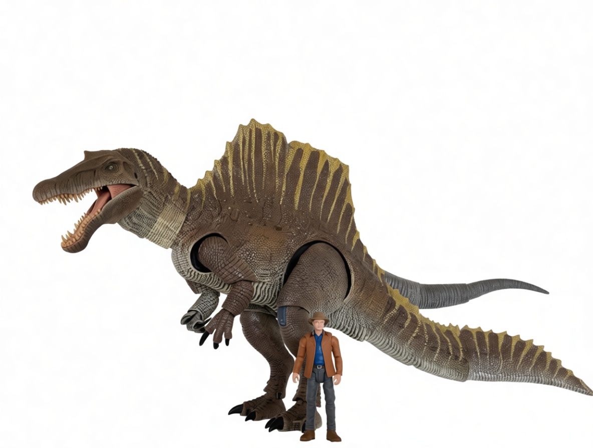 Spinosaurus Dinosaur Figurine free 3D printable STL