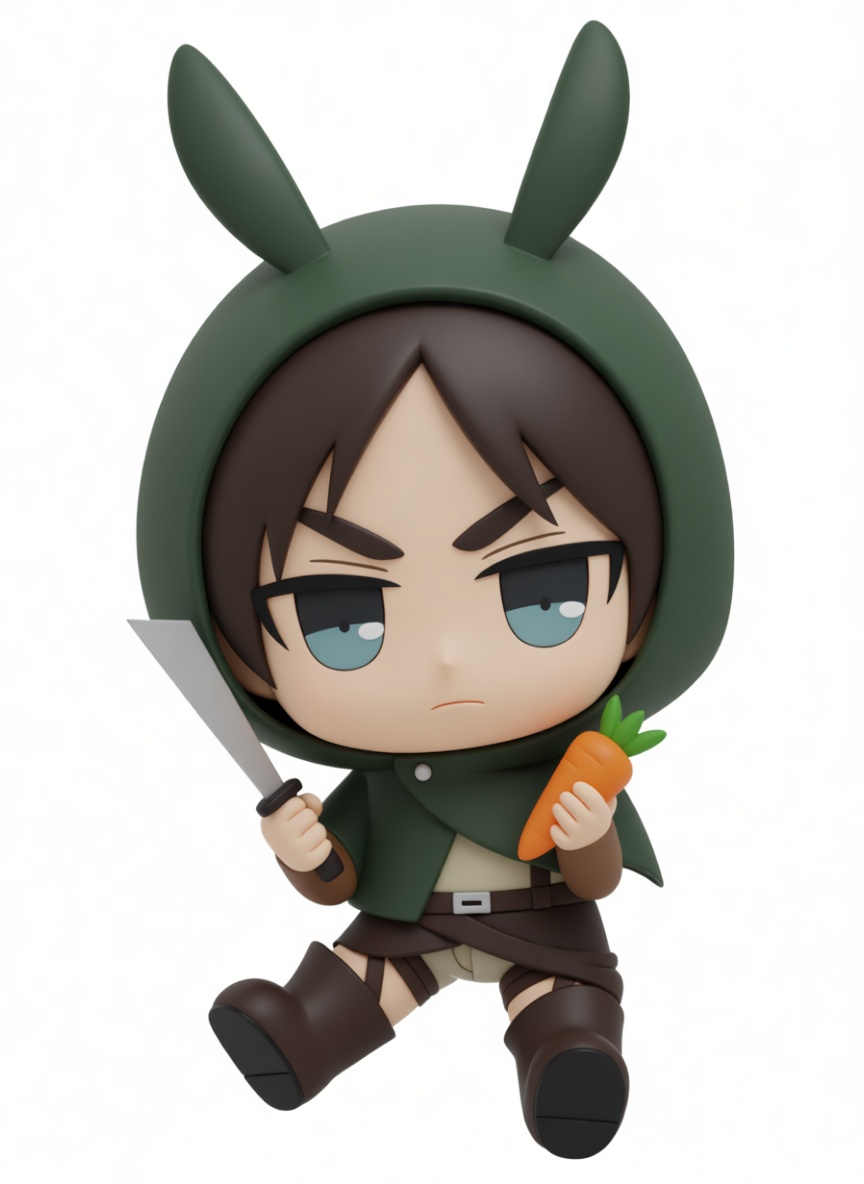 Levi Ackerman Figurine free 3D printable STL