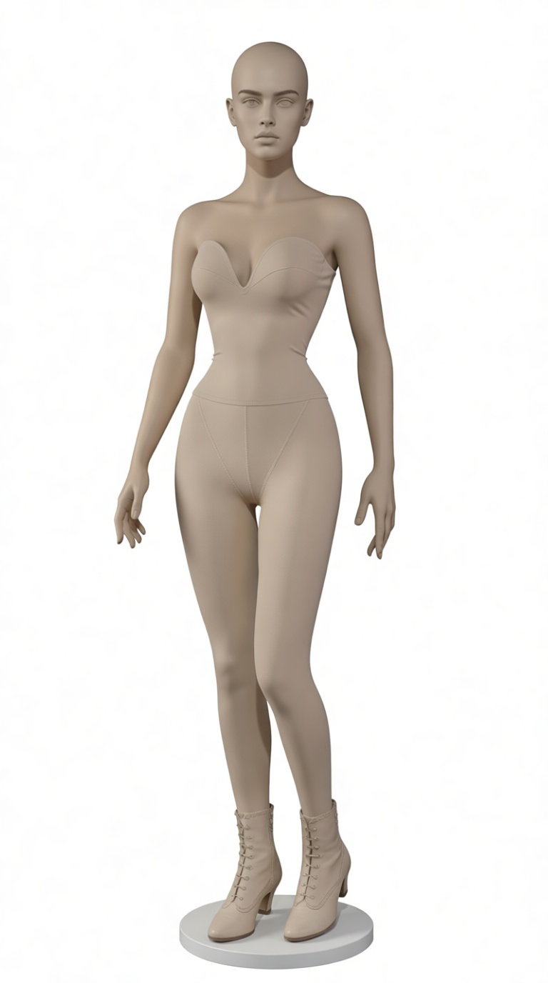 Female Anatomical Model free 3D printable STL