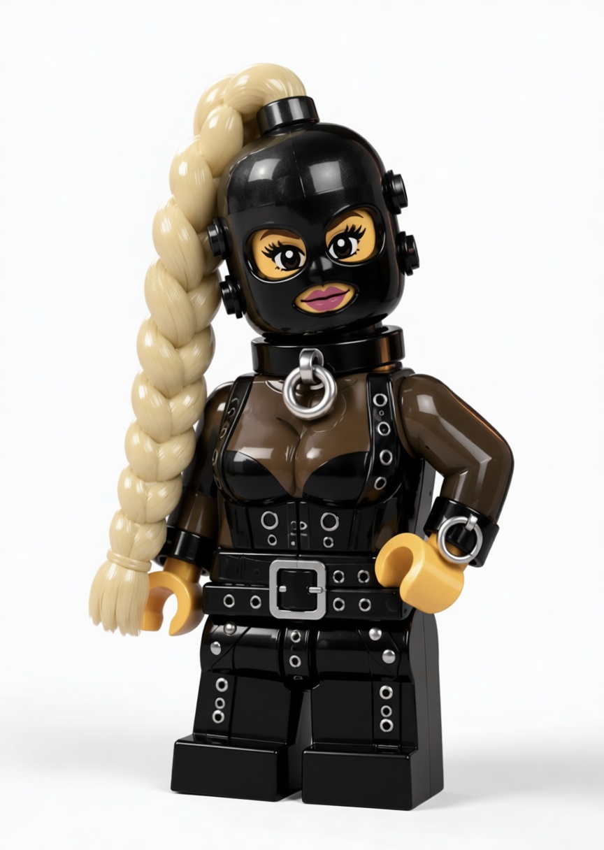 LEGO Dark Mistress Figurine free 3D printable STL