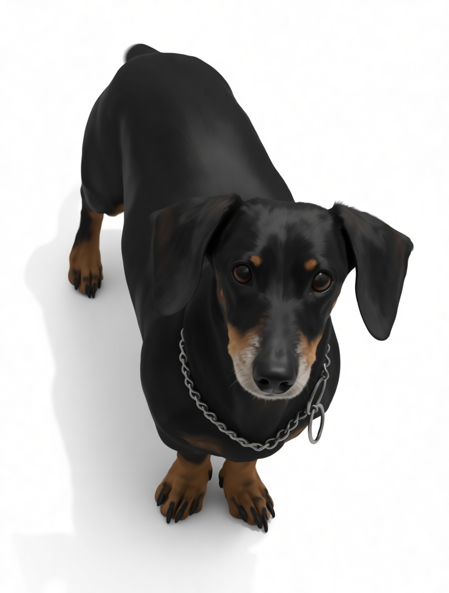 Dachshund Dog Figurine free 3D printable STL