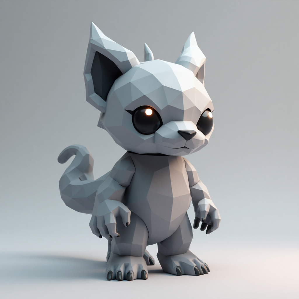Chimera Stylized Figurine free 3D printable STL