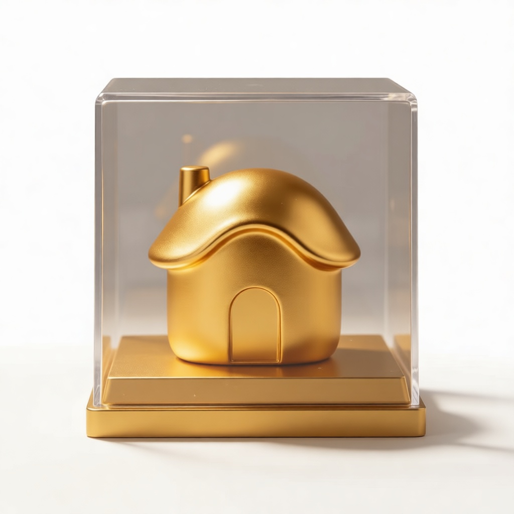 Golden House Sculpture free 3D printable STL