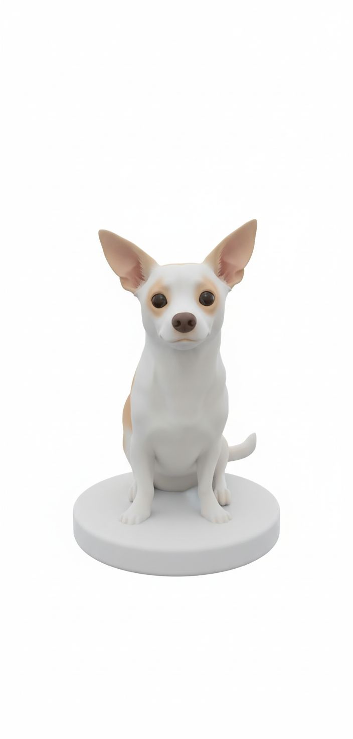 Chihuahua Dog Figurine free 3D printable STL