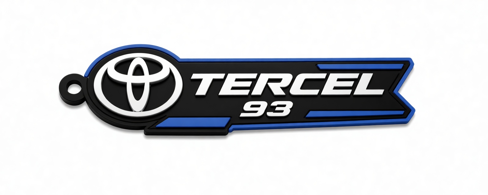 Toyota Tercel 93 Keychain free 3D printable STL