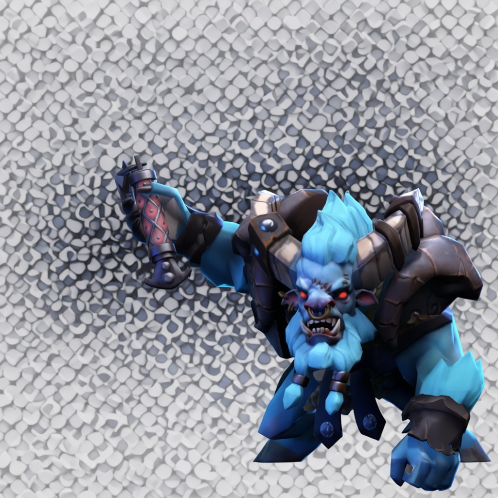 Troll Warlord Figurine free 3D printable STL