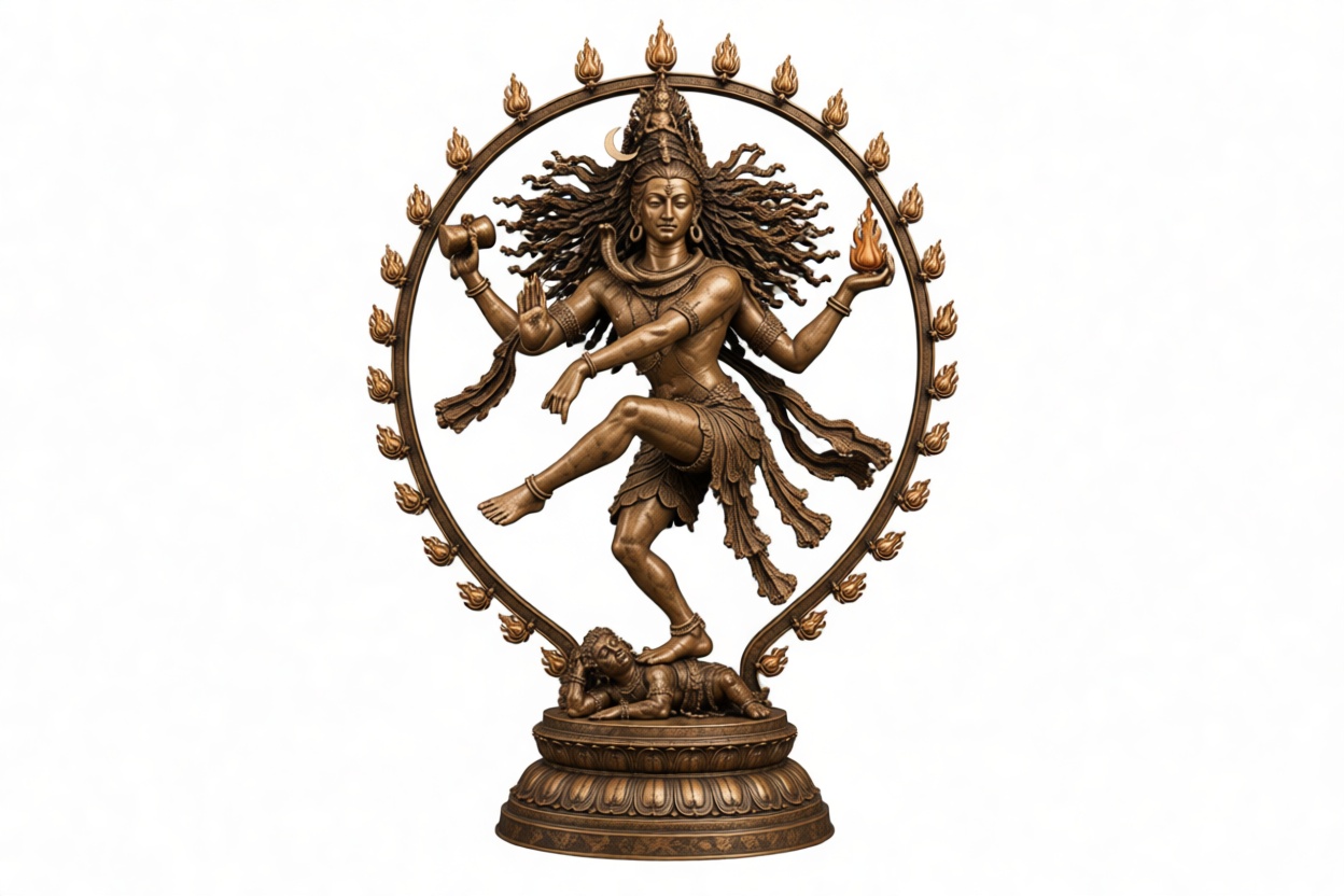 Shiva Nataraja Statue free 3D printable STL