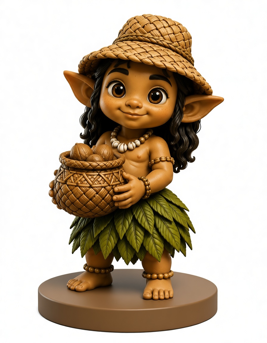 Tiki Elf Figurine free 3D printable STL