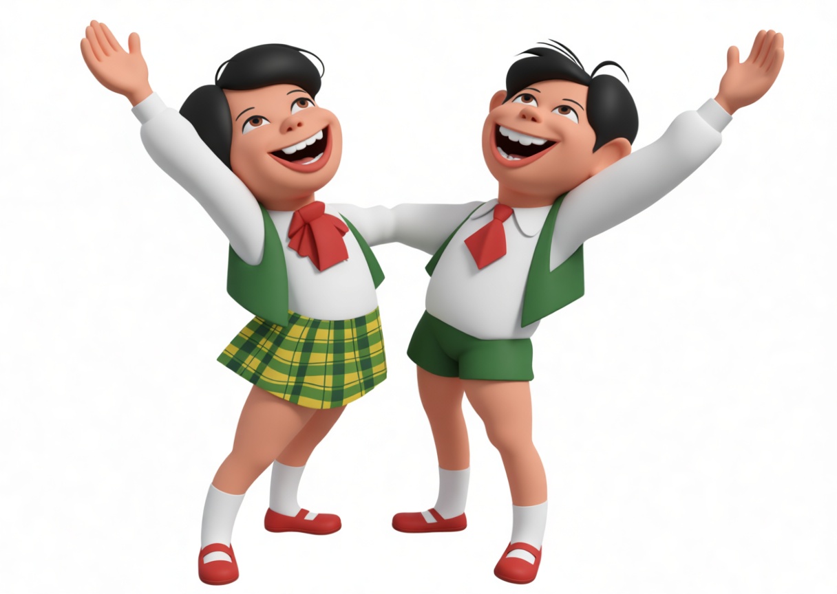 Ronald y Rosalinda Figurines free 3D printable STL