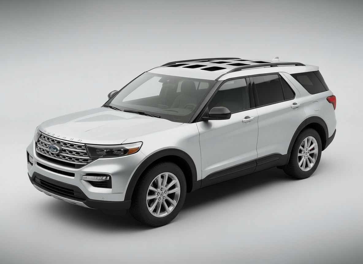 Ford Explorer SUV Model free 3D printable STL