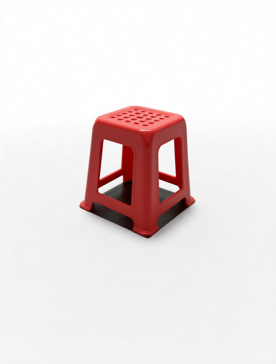 Plastic Step Stool Model free 3D printable STL