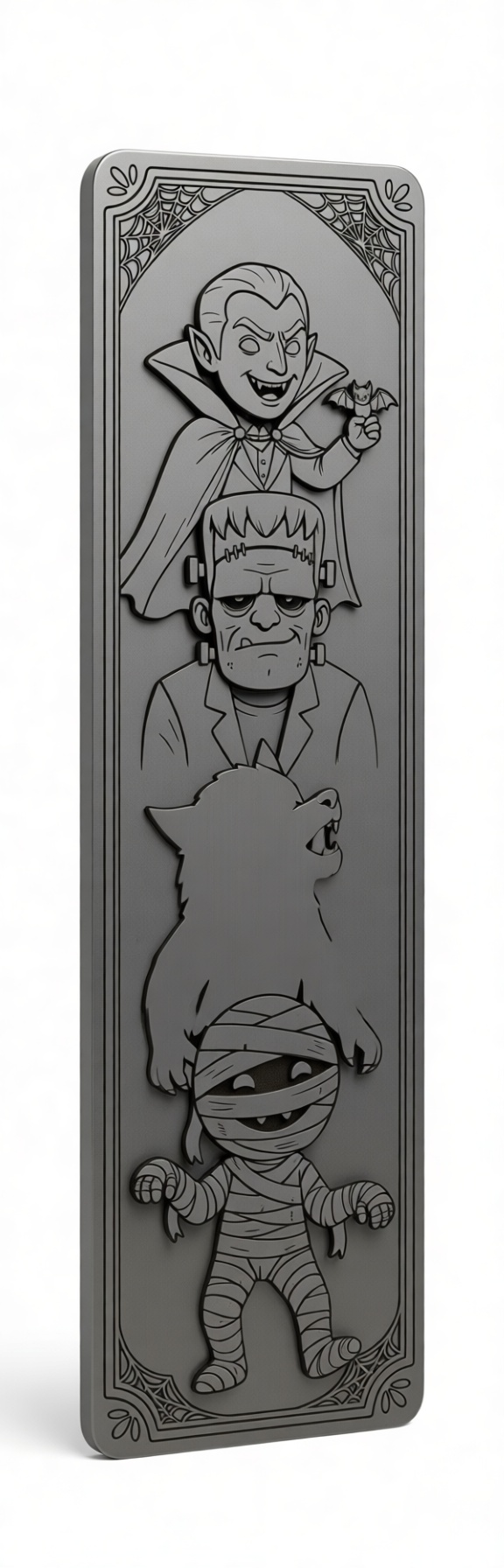 Classic Monsters Panel free 3D printable STL