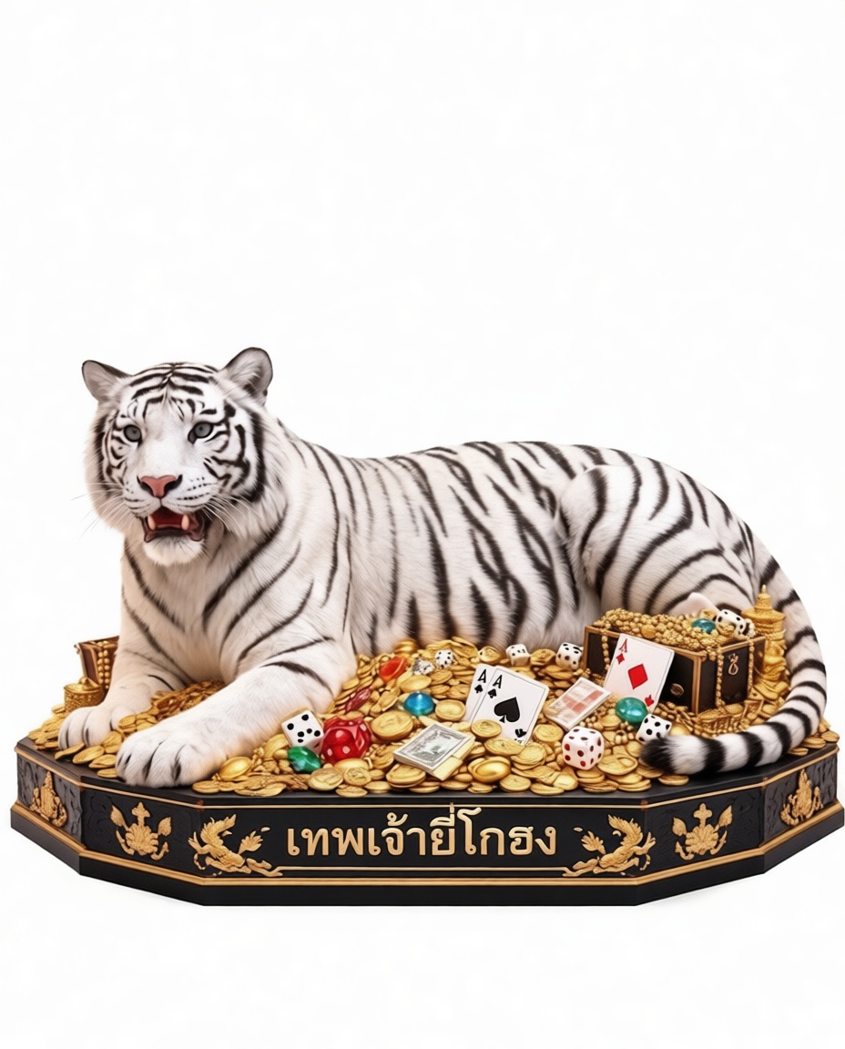 White Tiger Figurine free 3D printable STL