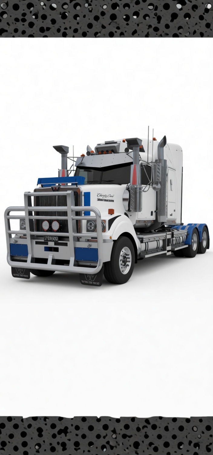 Western Star 4900 Truck Model free 3D printable STL