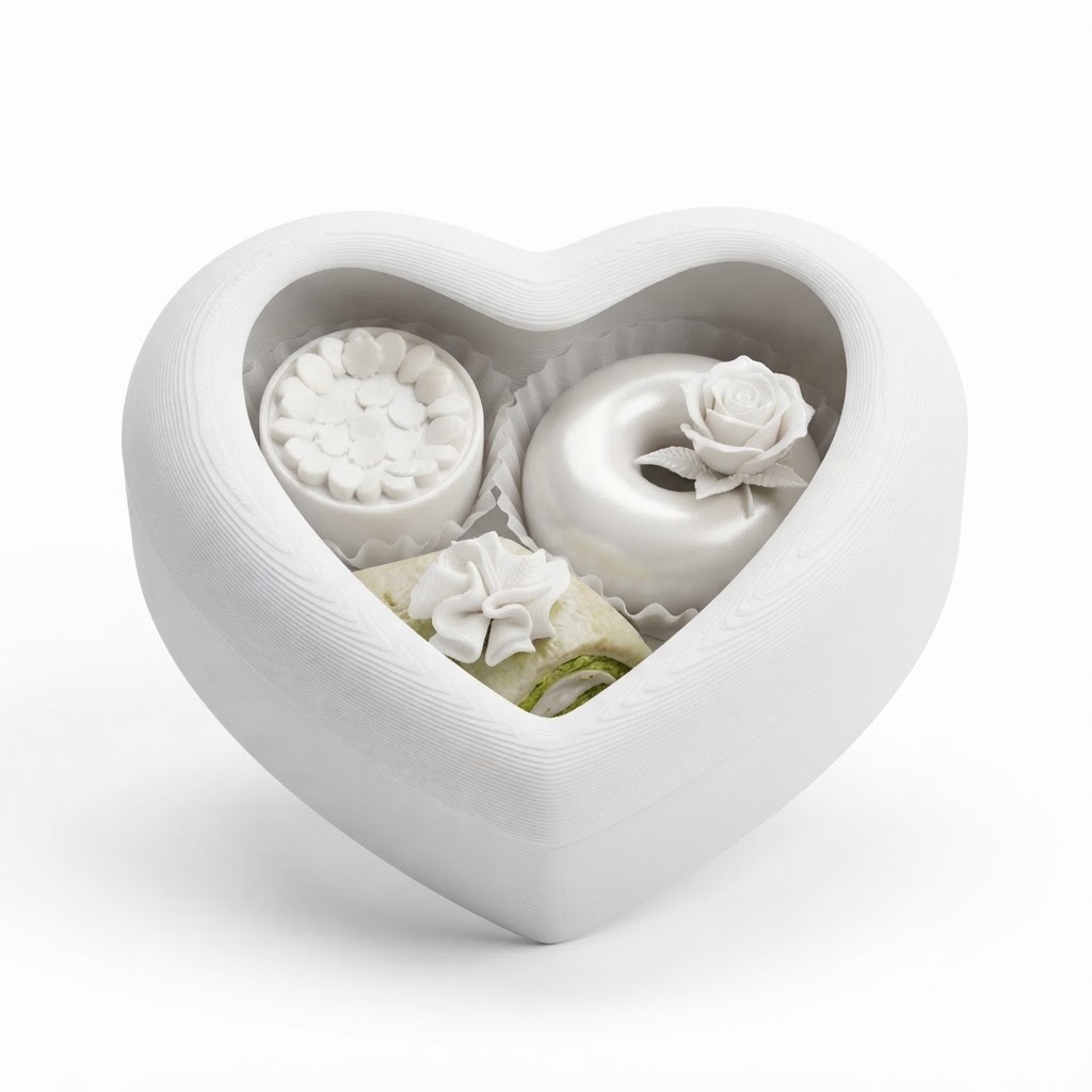 Heart Shaped Gift Box free 3D printable STL