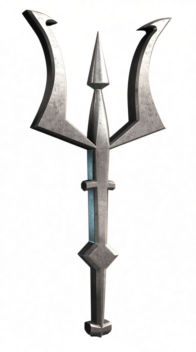 Trishul Spear Model free 3D printable STL