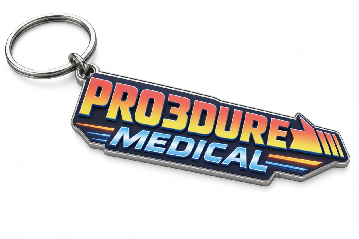 PRO3DURE Medical Keychain free 3D printable STL
