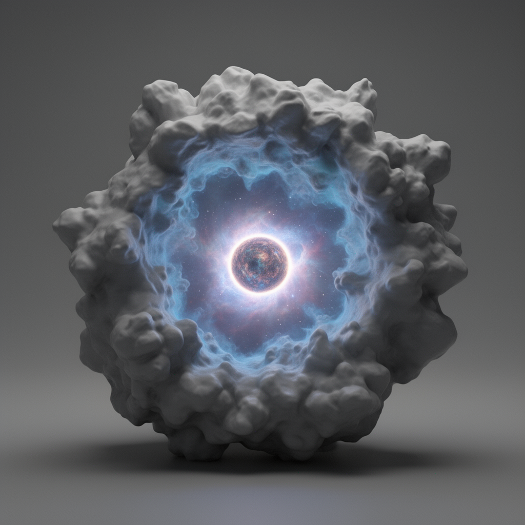 Protostar Nebula Sculpture free 3D printable STL