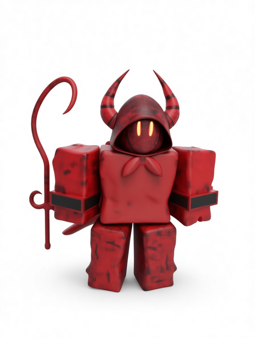 Roblox Devil Figure free 3D printable STL