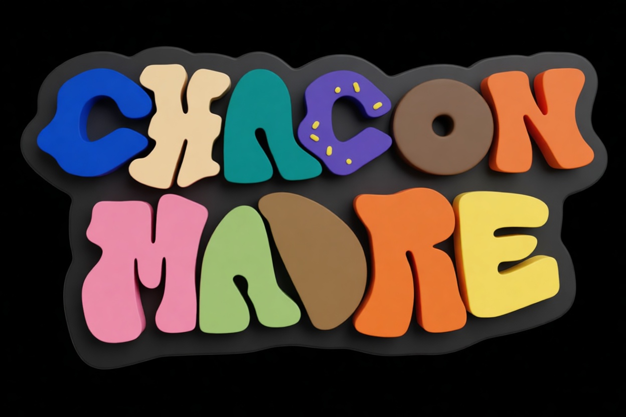 Chacón Madre Lettering free 3D printable STL