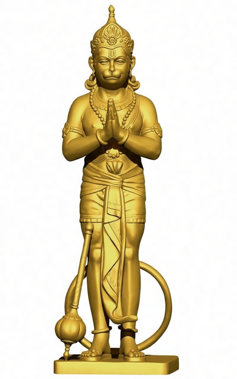 Hanuman Statue free 3D printable STL