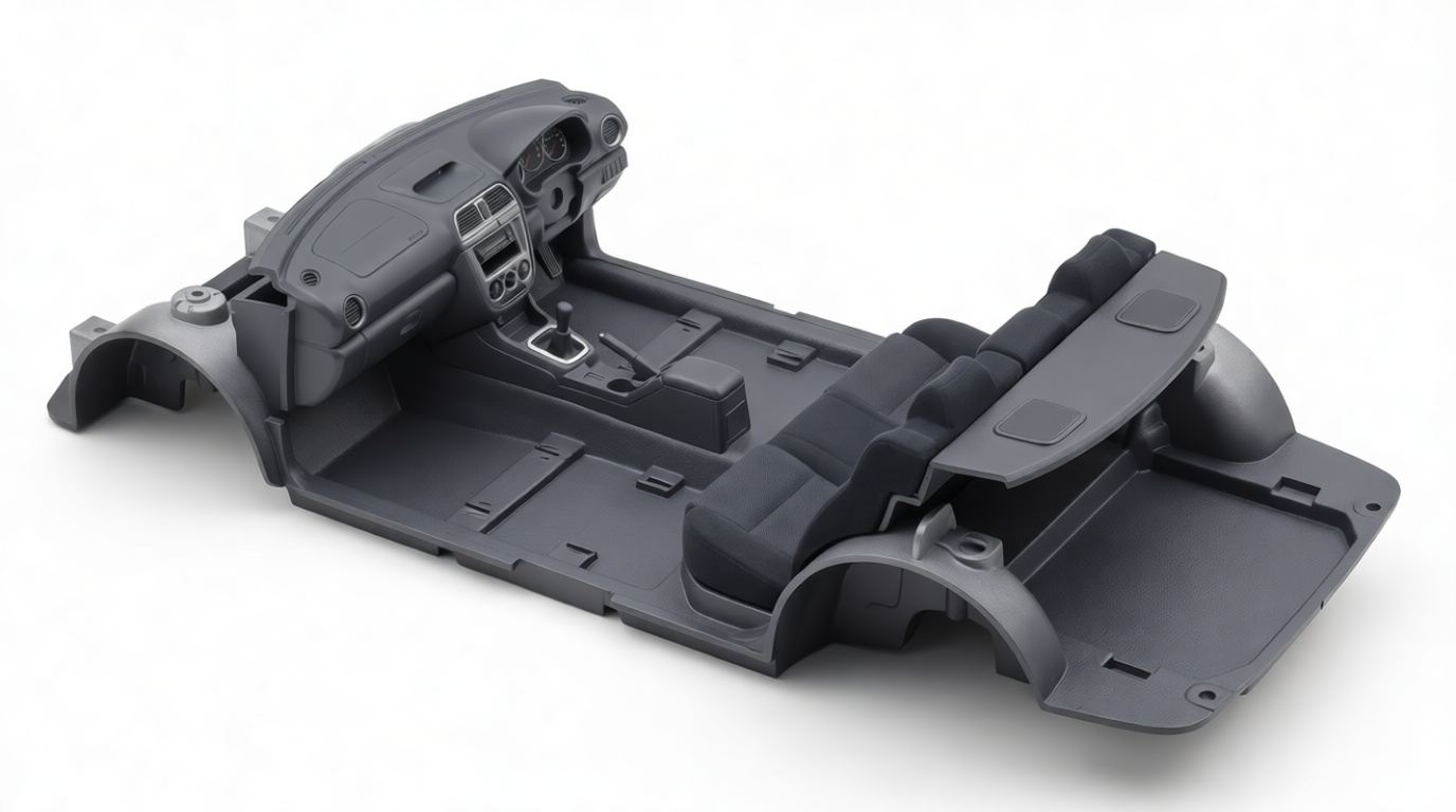 Honda Civic EG6 Interior Model free 3D printable STL