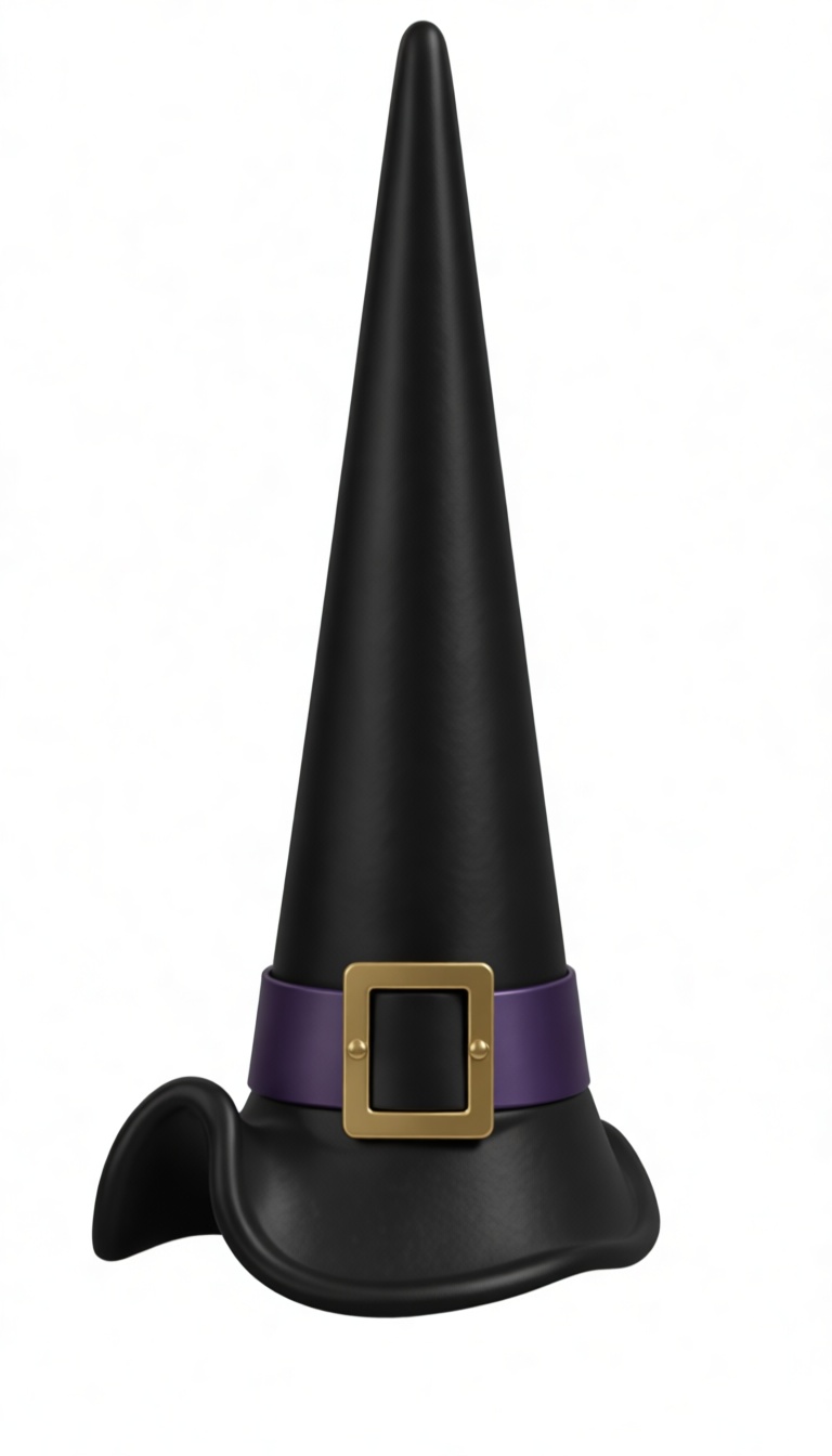 Witch Hat Model free 3D printable STL