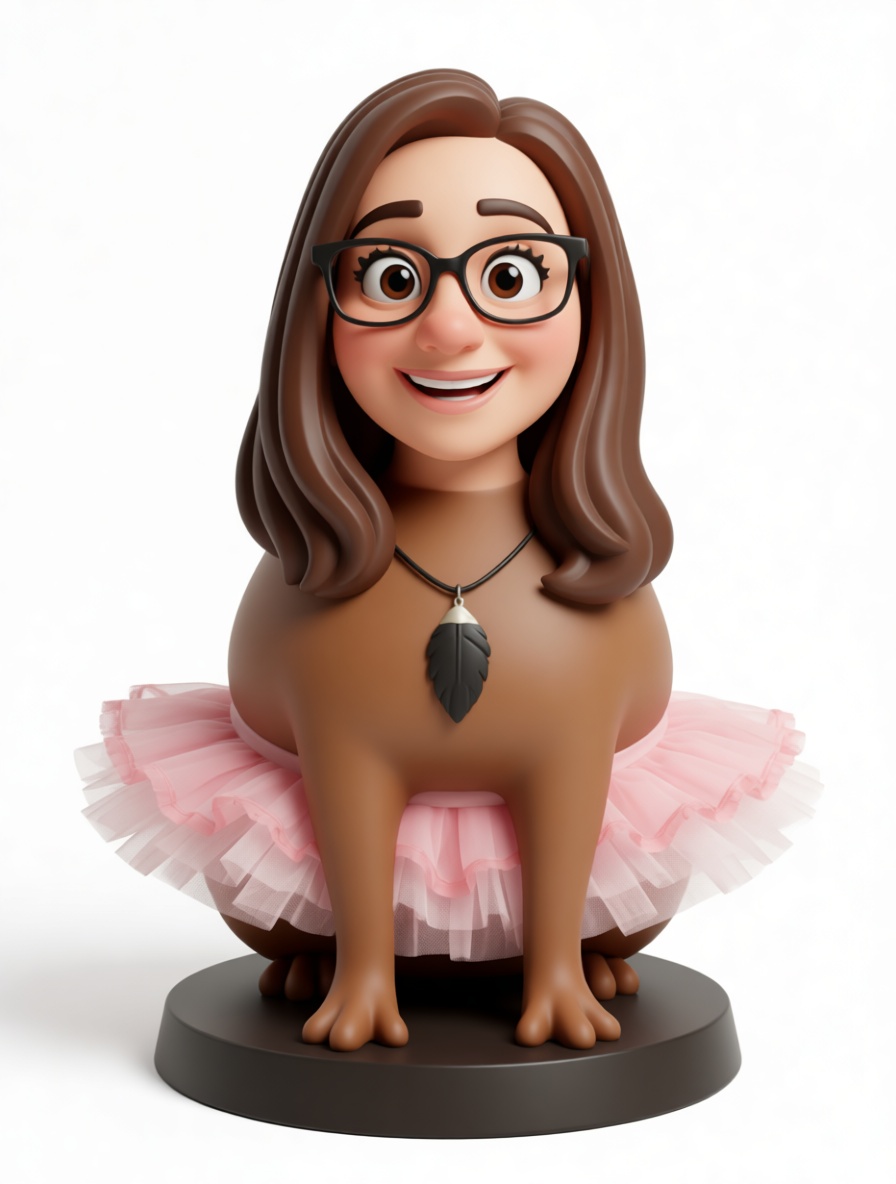 Woman Dog Hybrid Figurine free 3D printable STL