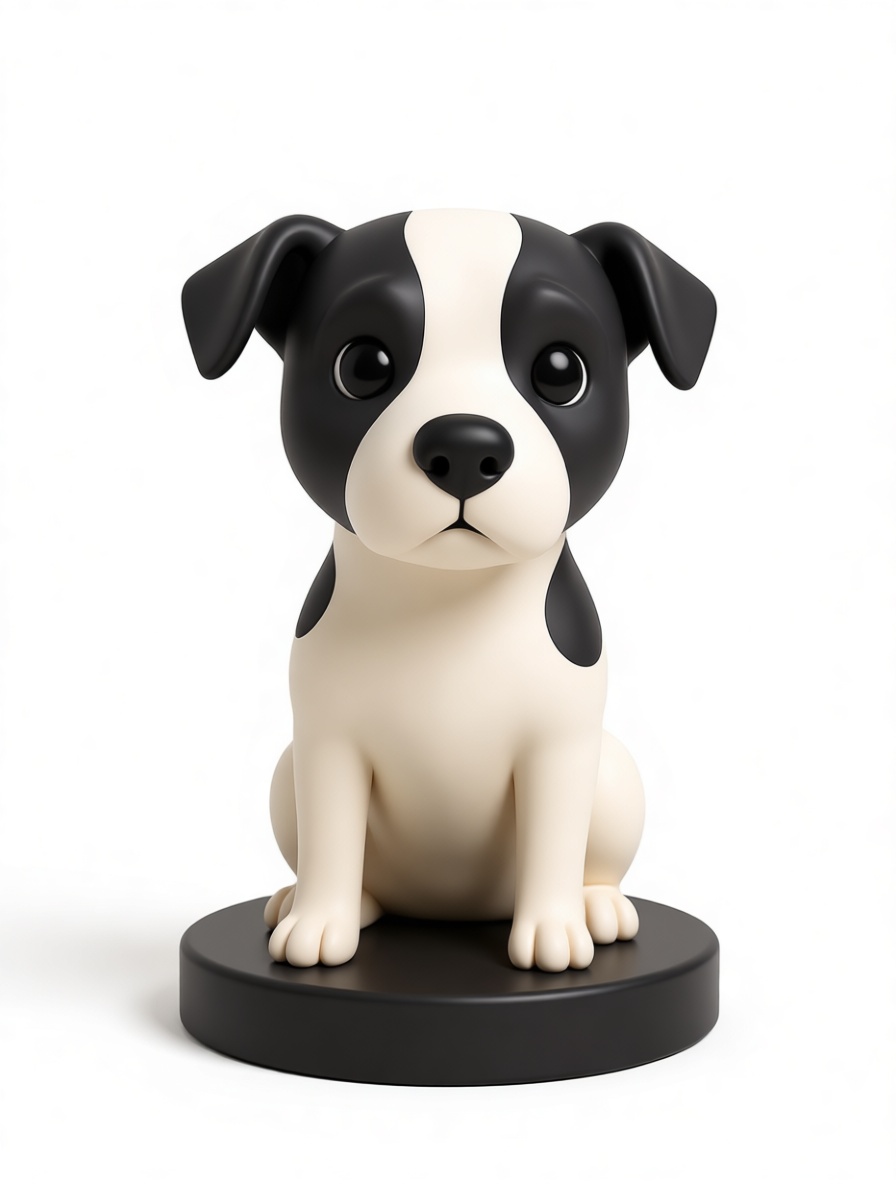 Boston Terrier Figurine free 3D printable STL