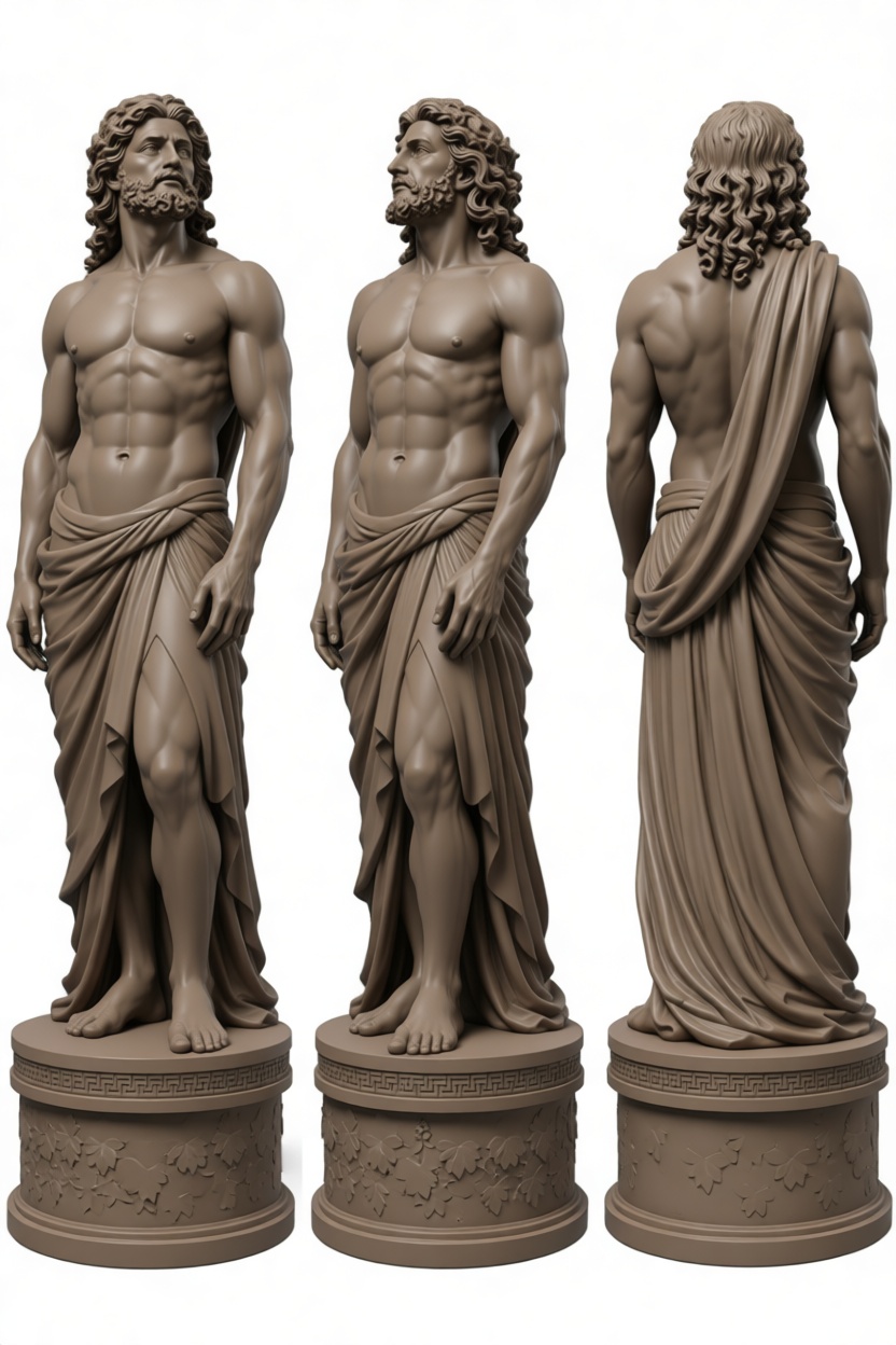 Apollo Statue Sculpture free 3D printable STL