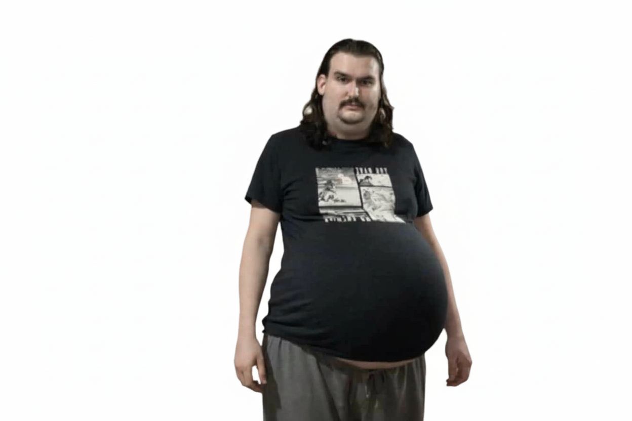 Man With Large Belly Figurine free 3D printable STL