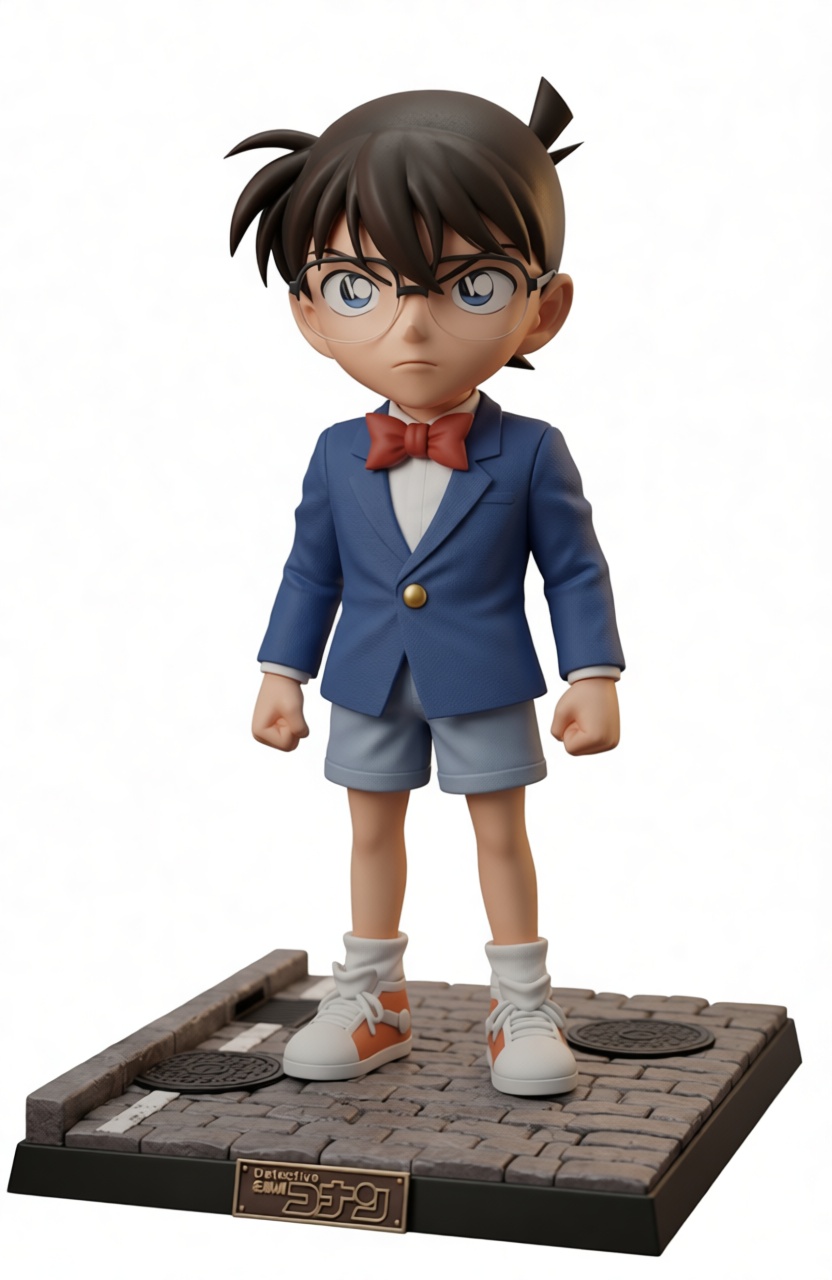 Conan Edogawa Figurine free 3D printable STL
