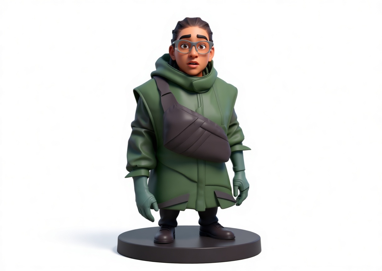 Modern Urban Figurine free 3D printable STL