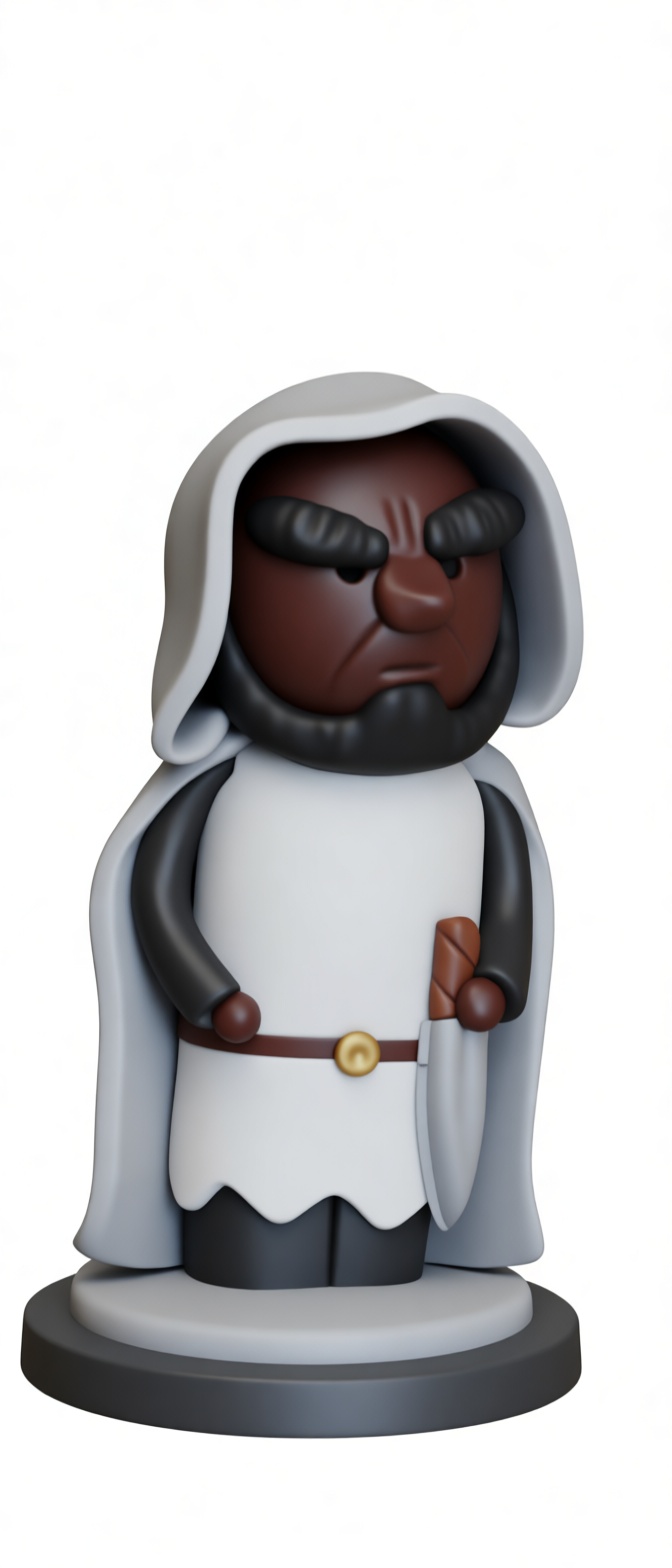 Crusader Knight Figurine free 3D printable STL