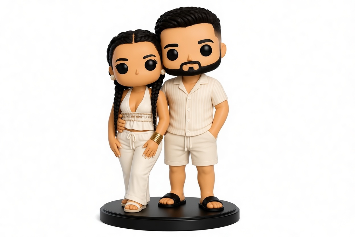Couple Funko Pop Figurines free 3D printable STL