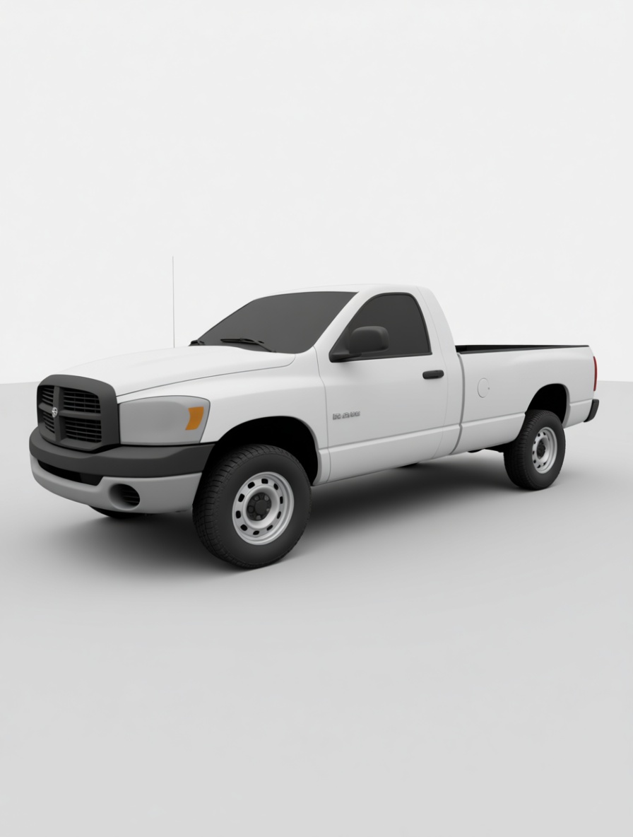 2006 Dodge Ram Pickup free 3D printable STL