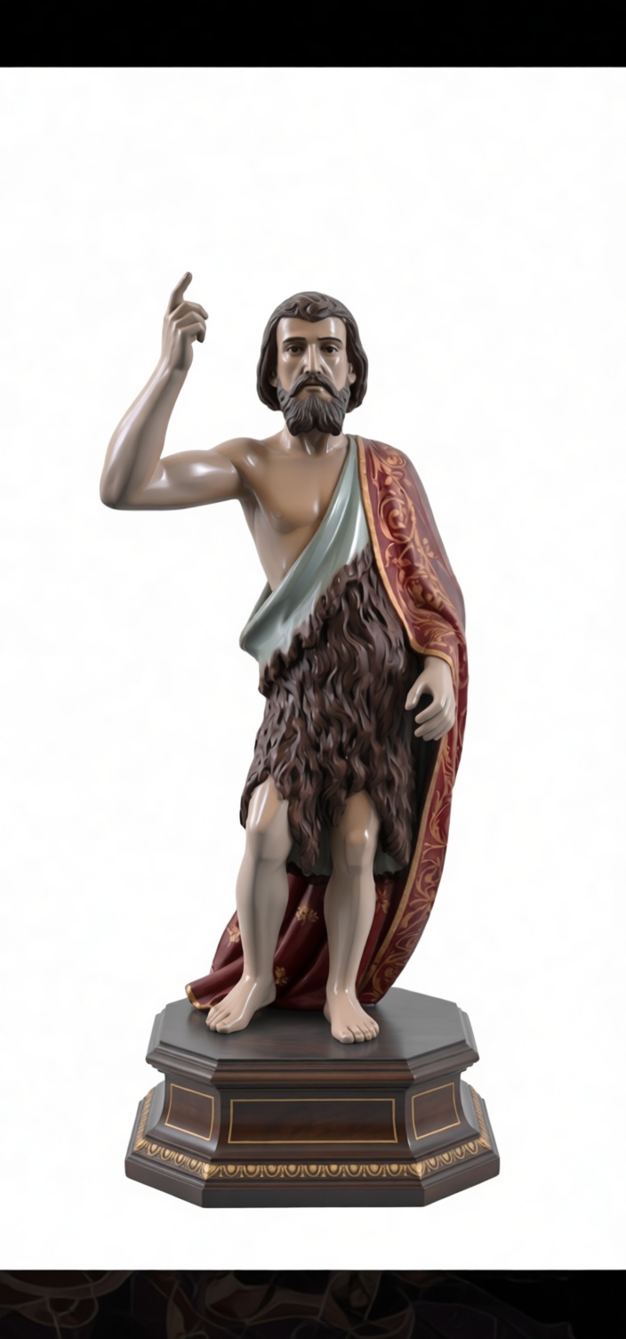 John the Baptist Statue free 3D printable STL
