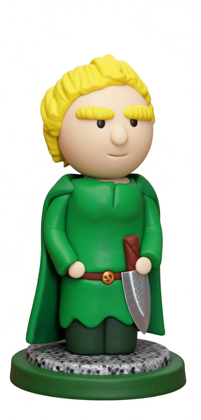 Medieval Knight Figurine free 3D printable STL