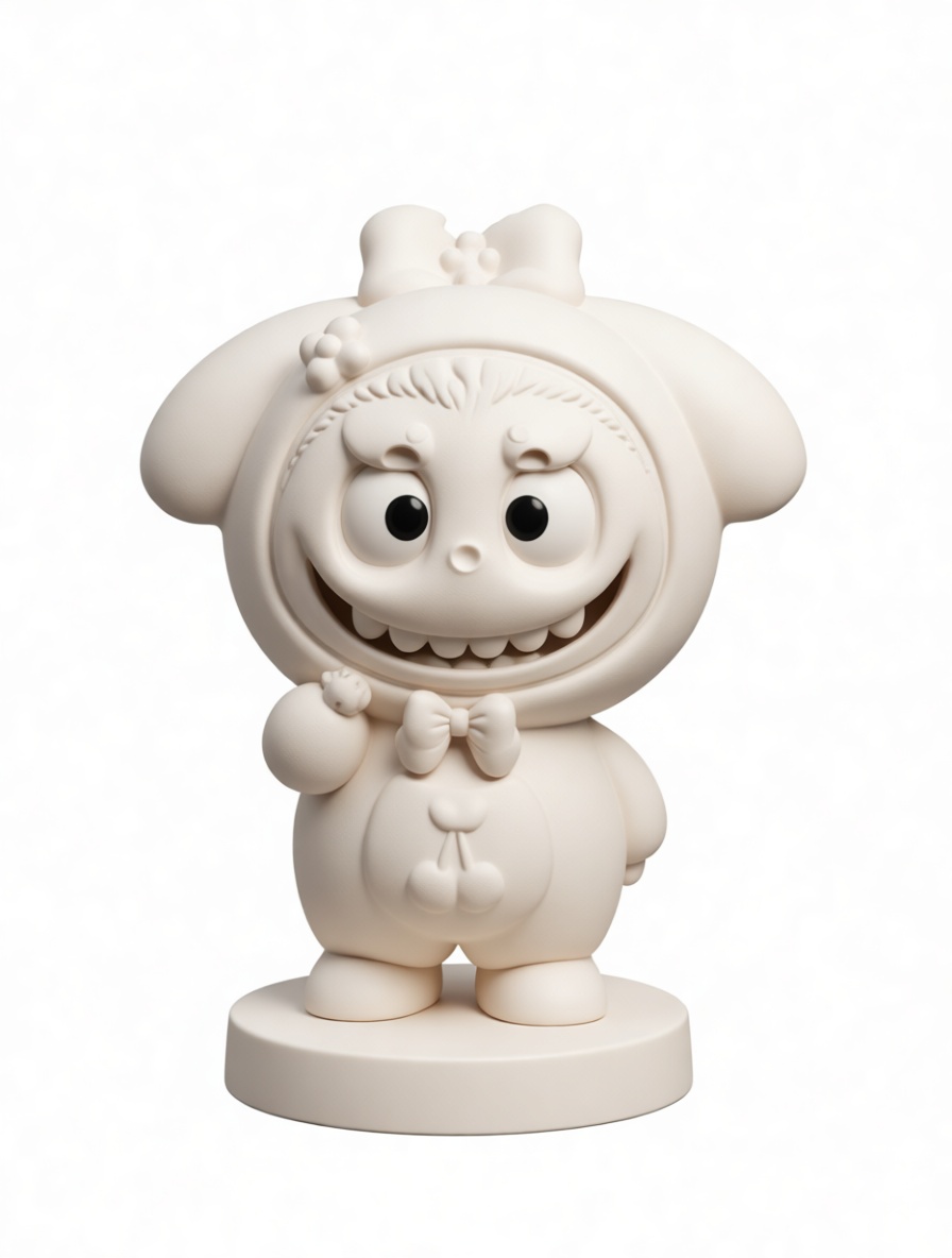 Happy Monster Figurine free 3D printable STL