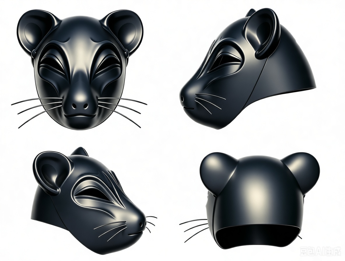 Black Panther Mask free 3D printable STL