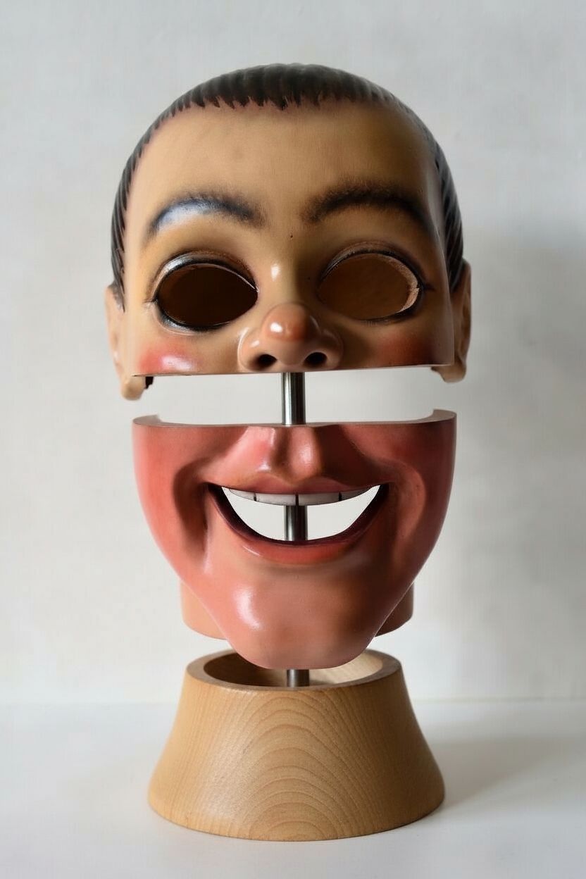 Ventriloquist Dummy Head free 3D printable STL