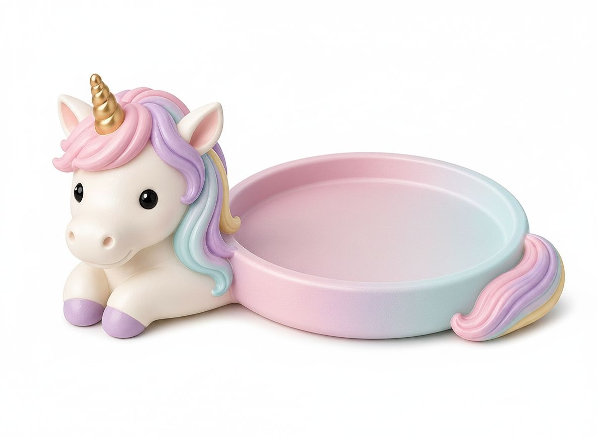 Unicorn Trinket Dish free 3D printable STL
