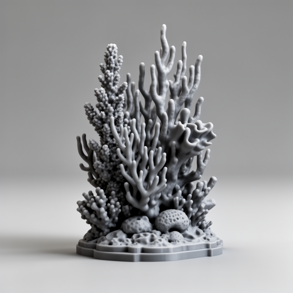 Ocean Reef Sculpture free 3D printable STL