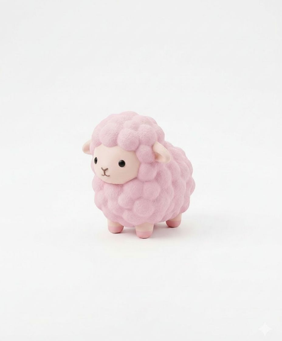 Pink Sheep Figurine free 3D printable STL
