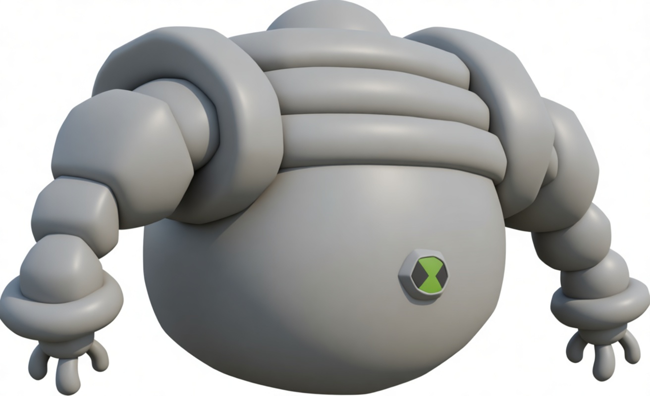 Goop Robot Figurine free 3D printable STL
