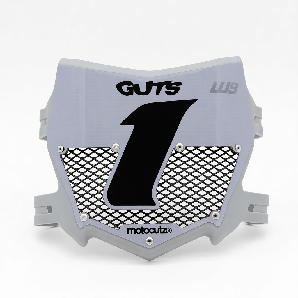 Motocutz Number Plate - Free 3D Printable STL File