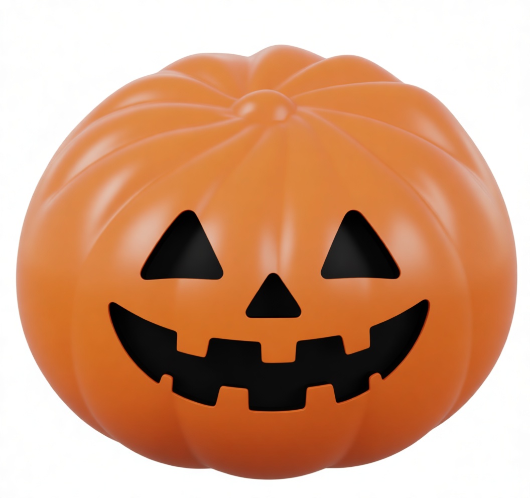 Jack O'Lantern Pumpkin free 3D printable STL
